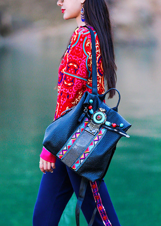 Vogue Red O-neck Print Top Long Sleeve