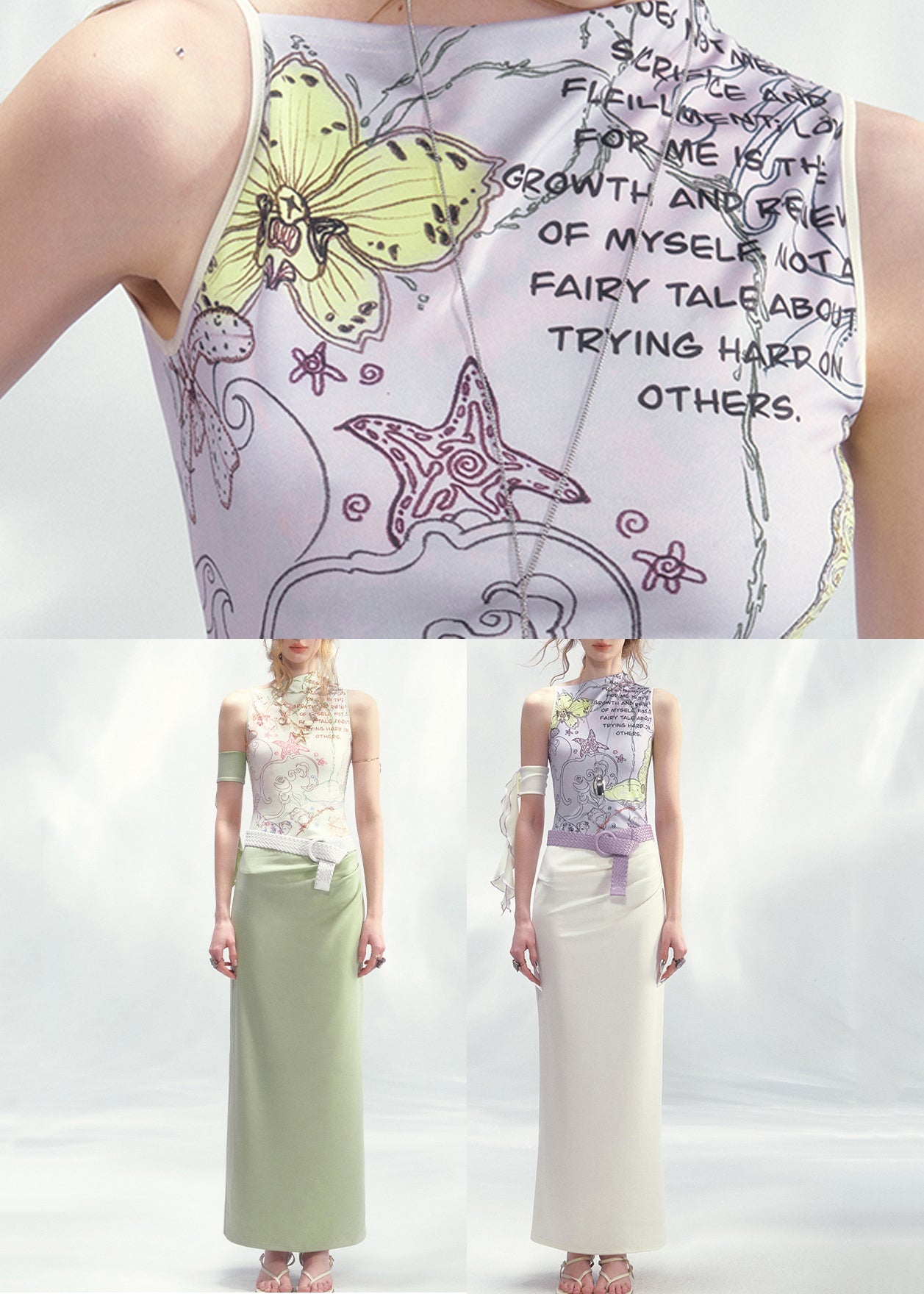 Purple White Asymmetrical Patchwork Maxi Dress Summer