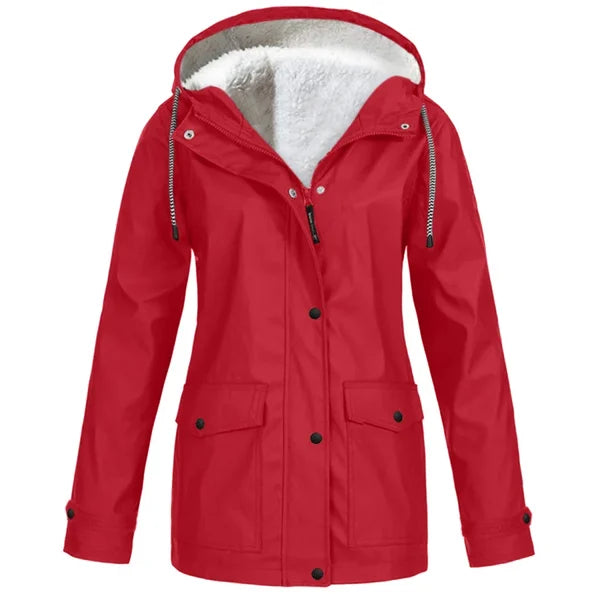 JO | Raincoat with pocket for women