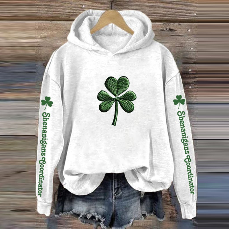 Women'S St. Patrick'S Day Printed Hat Sweatshirt artswardrobe