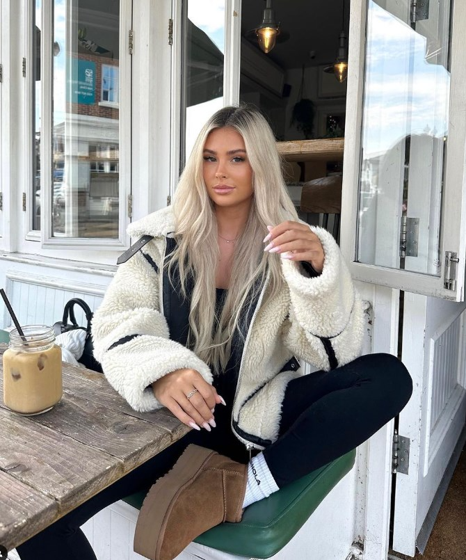 JO | Plush warm teddy coat