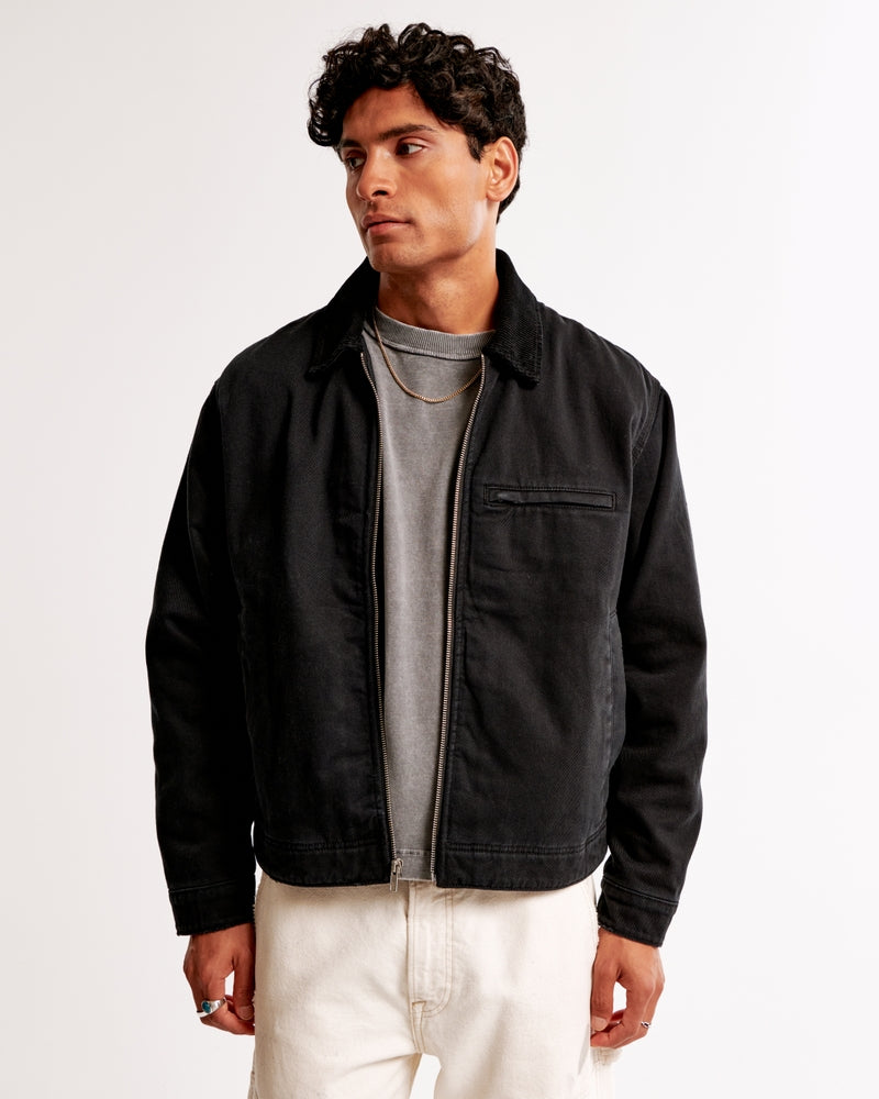 JO | Short zip-off work jacket