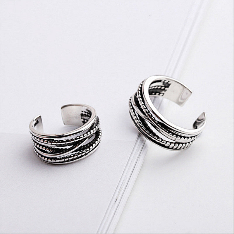 Beautiful Silver Ring with Unique Style