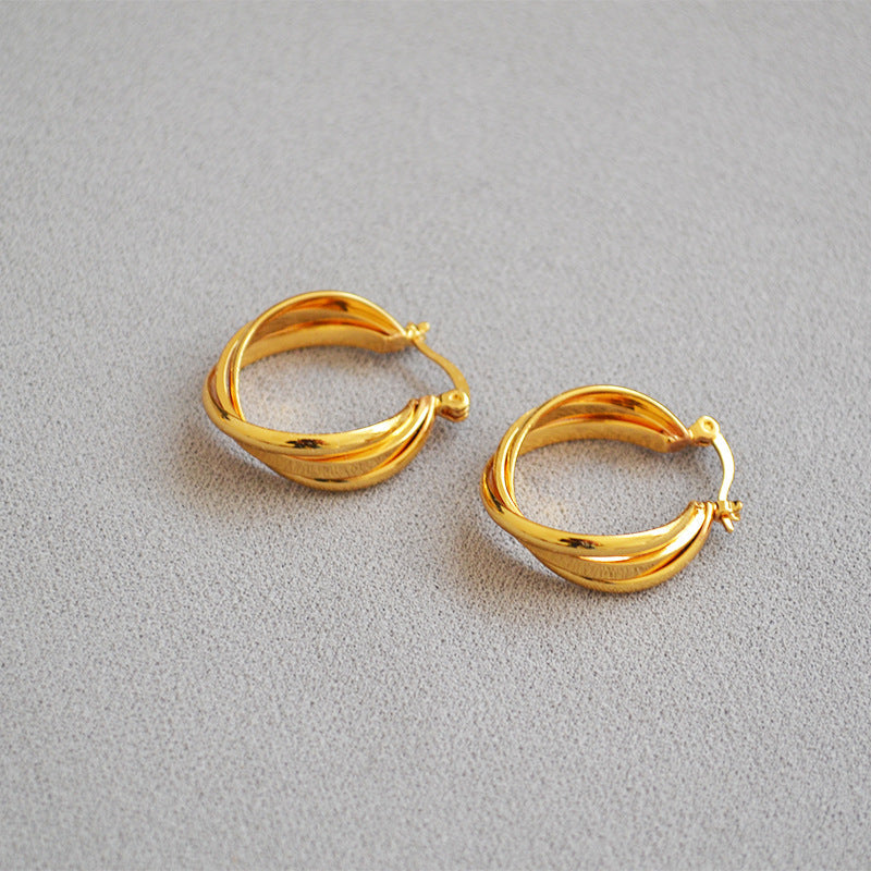 Stunning Gold Earring for Daily Wear
