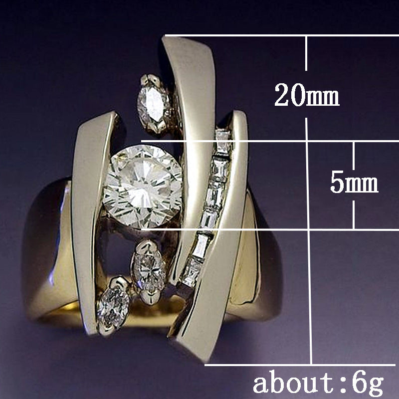 Beautiful Gold Ring with Unique Style