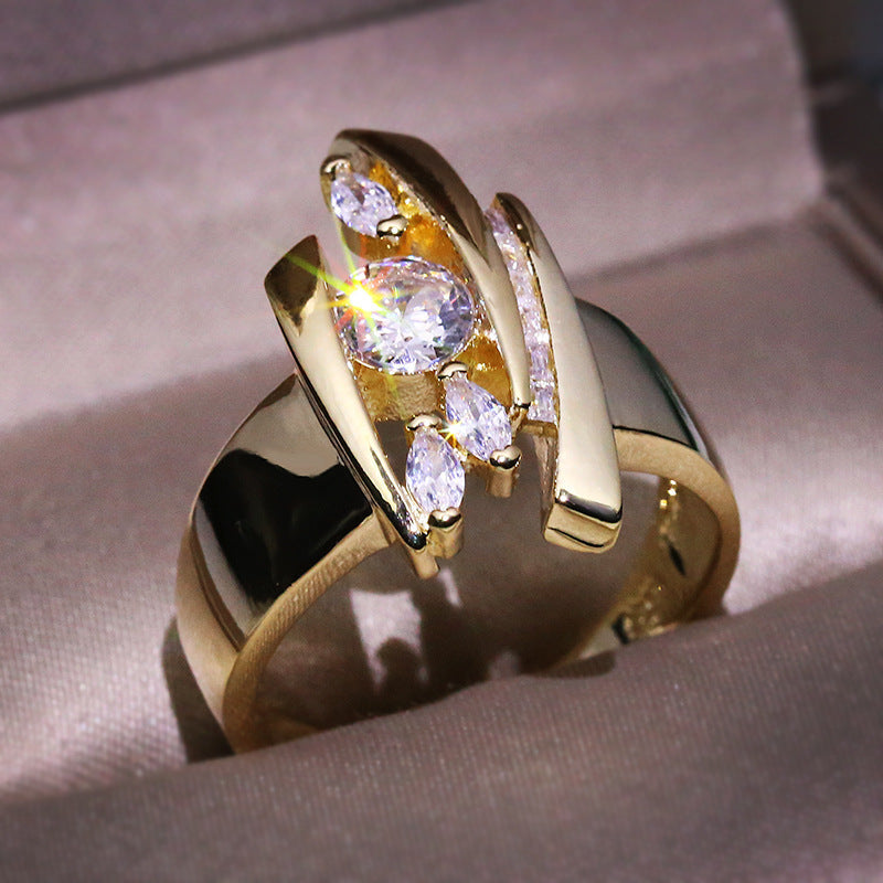Beautiful Gold Ring with Unique Style