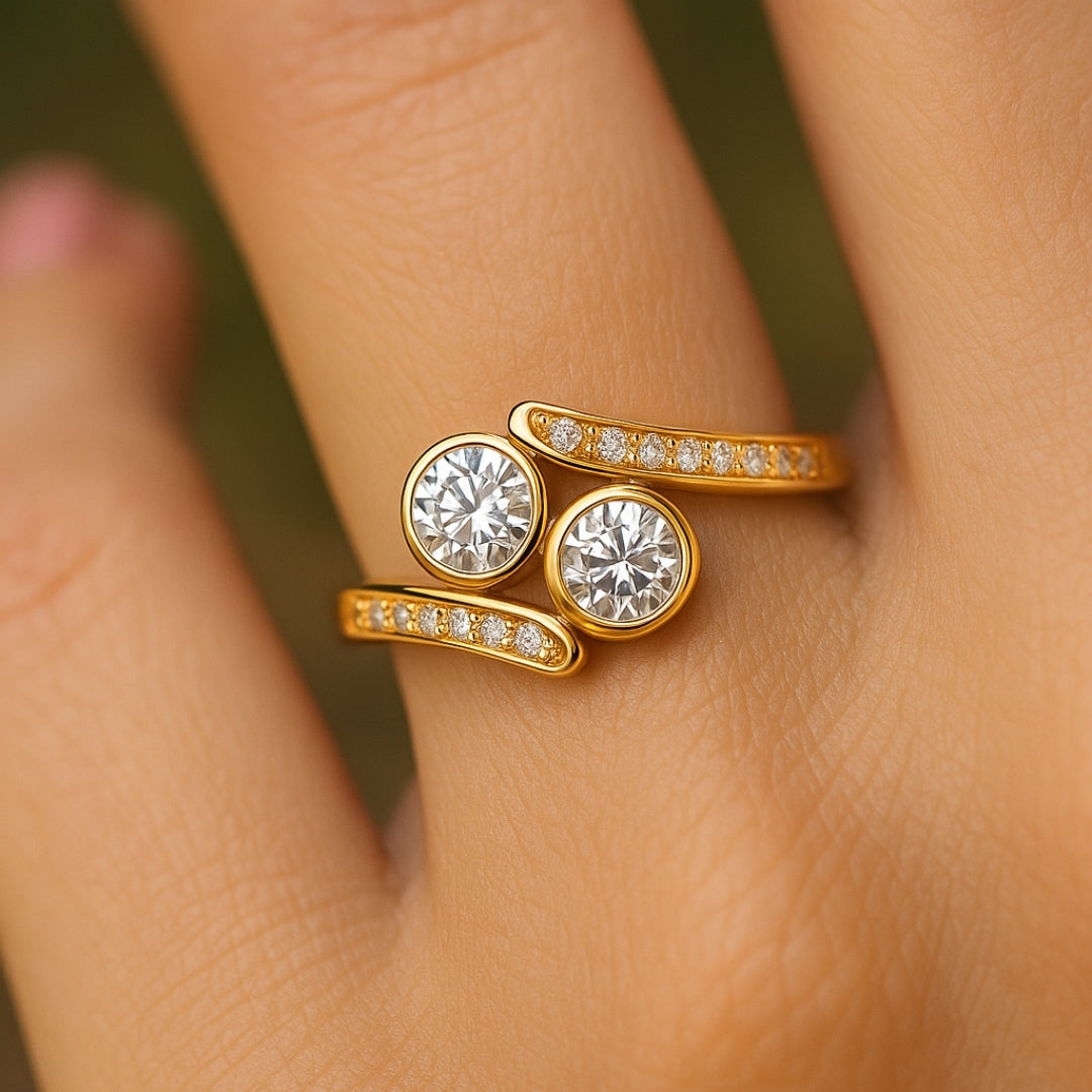Vintage Handmade Gold Ring
