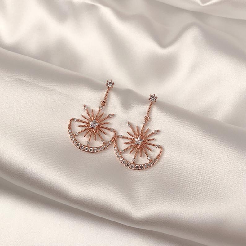 Delicate Artisan Silver Earring