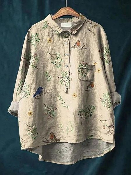 KS | Elegant and versatile floral blouse