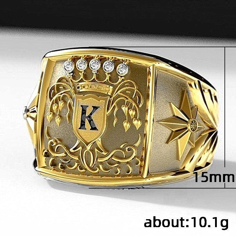 Beautiful Gold Ring with Unique Style