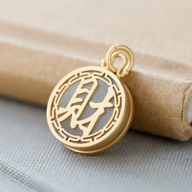 Beautiful Gold Pendant with Unique Style