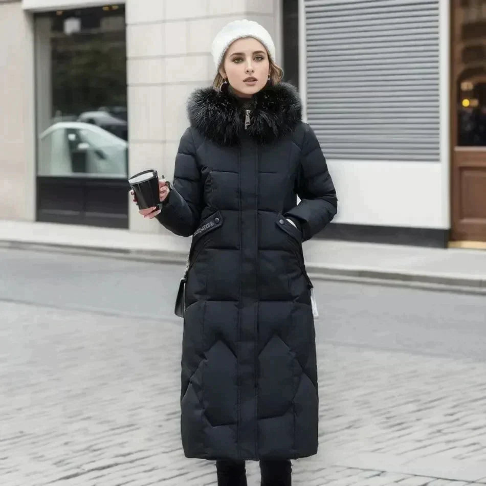 JO | Stylish jacket with faux fur
