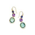 Delicate Artisan Gold Earring