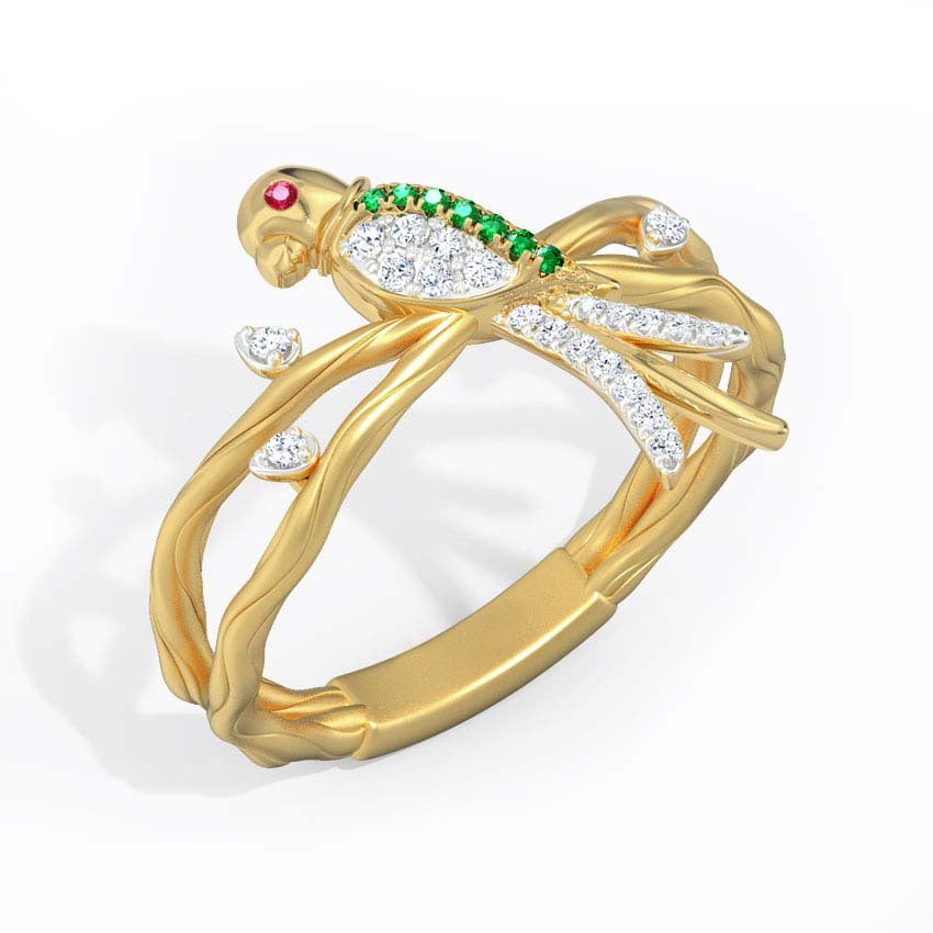 Classic Gold Ring with Timeless Appeal