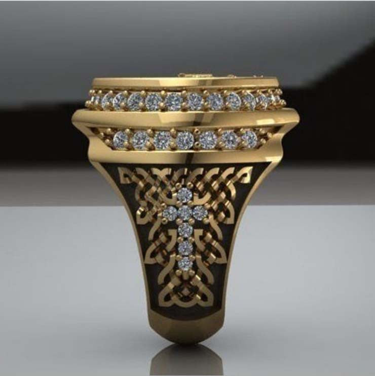 Vintage Handmade Gold Ring