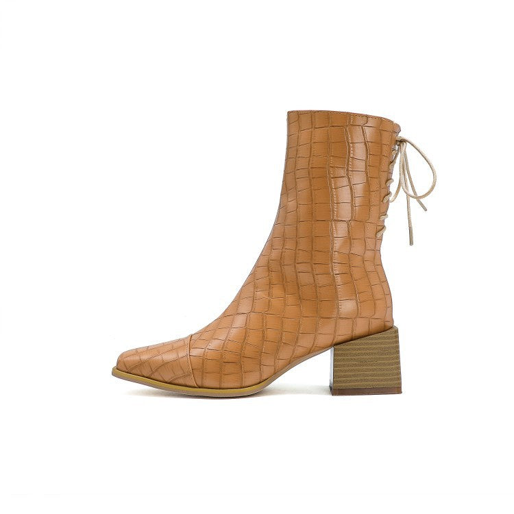 Chic Orthopedic Boots with Unique Design
