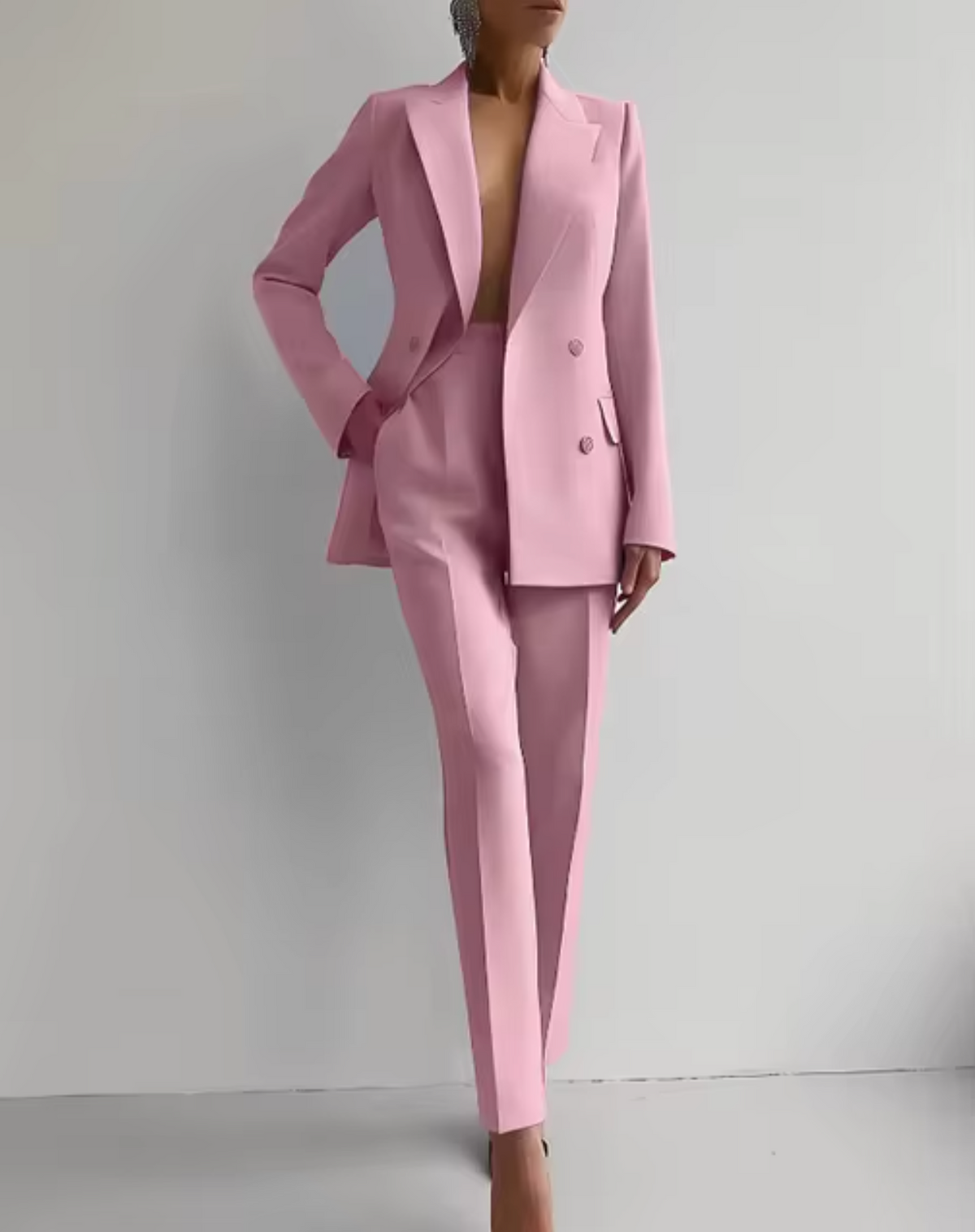 JO | Set of blazer and pleated trousers