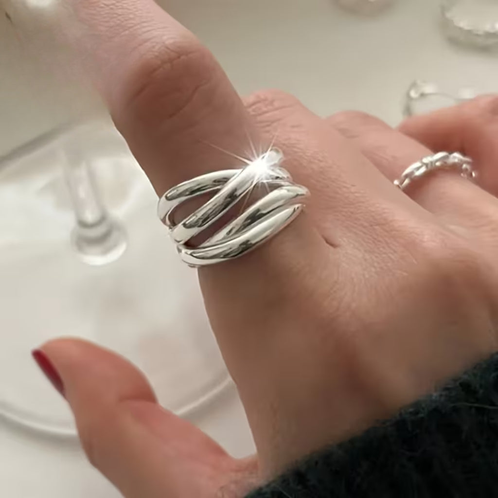 Romantic Silver Ring for Special Moments