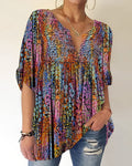 KS | Blouse with V-neck