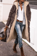 JO | warm padded jacket with hood