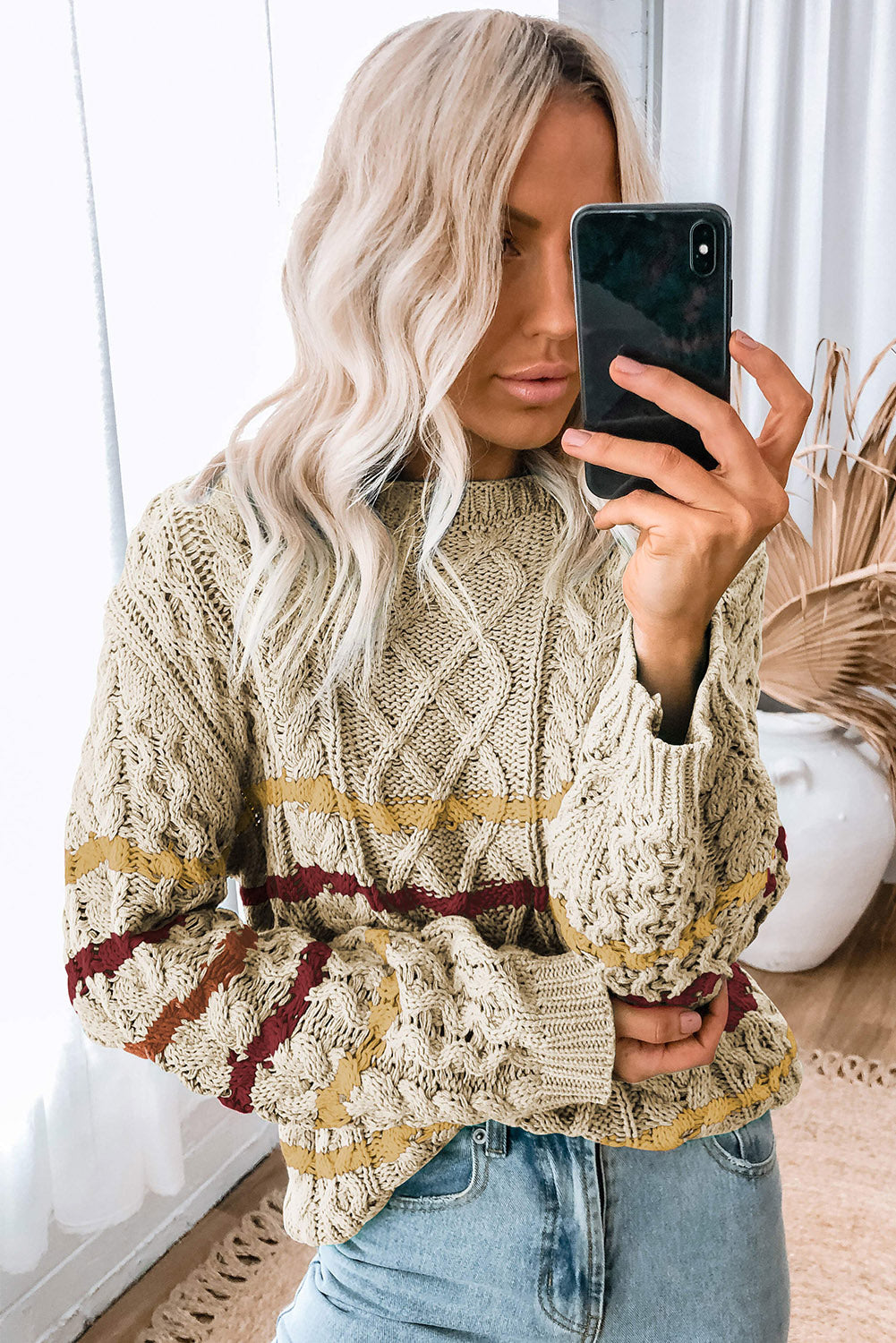 Gracefully Designed Sweater