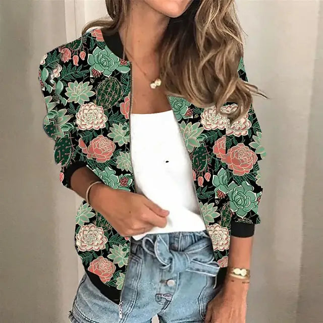 JO | Trendy Splashed Jacket for women