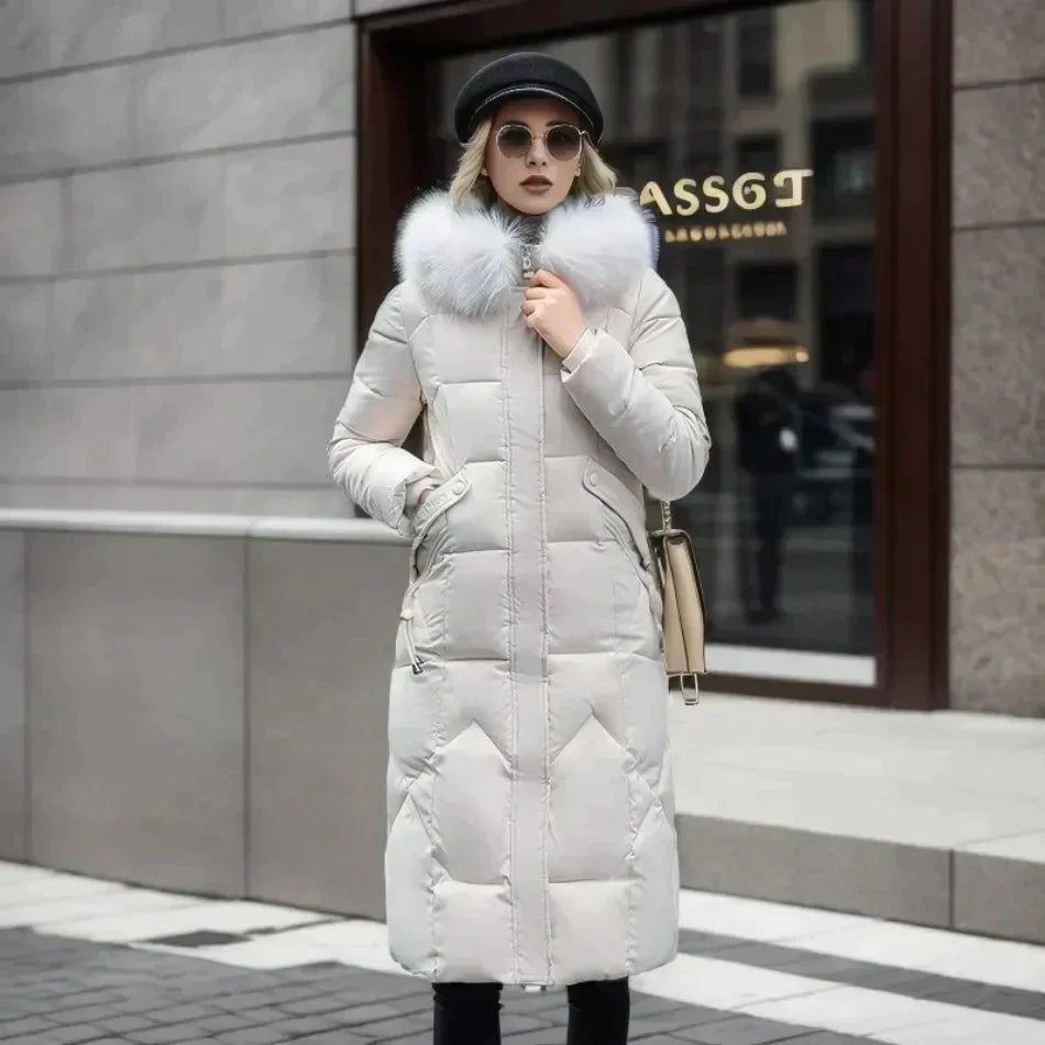 JO | Stylish jacket with faux fur