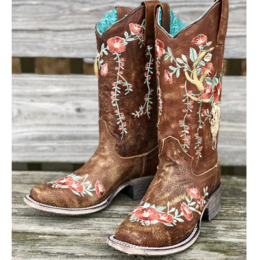 Vintage Inspired Orthopedic Boots