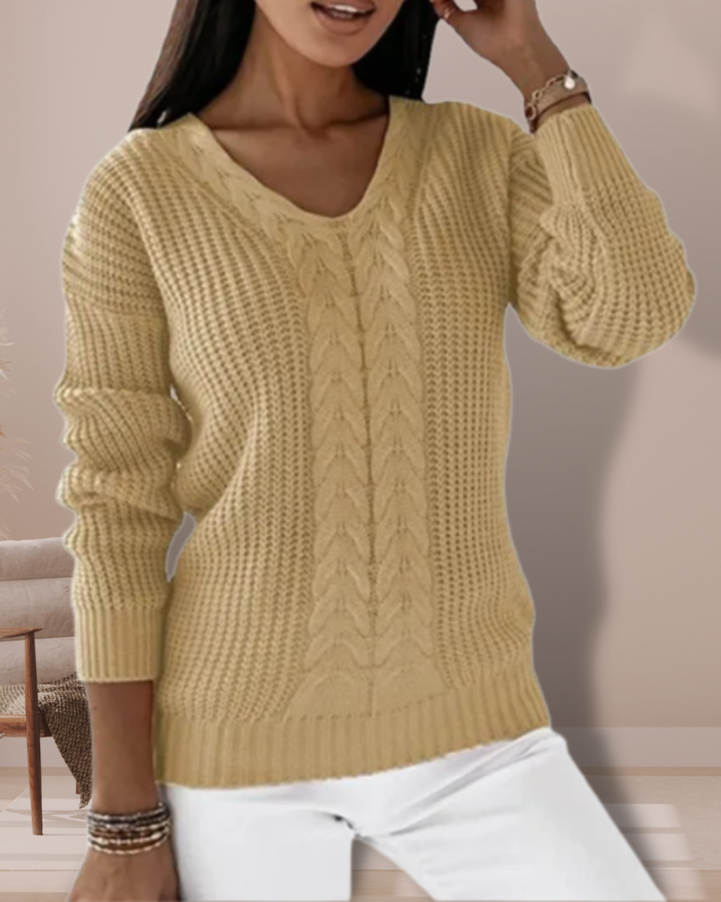 Elegantly Designed Sweater