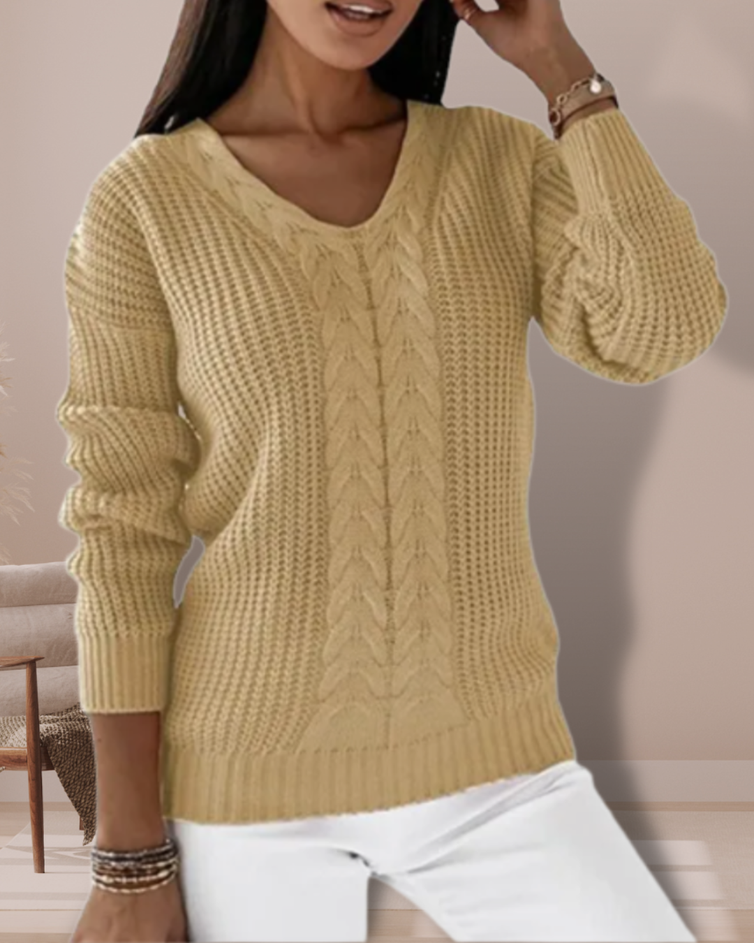 Elegantly Designed Sweater