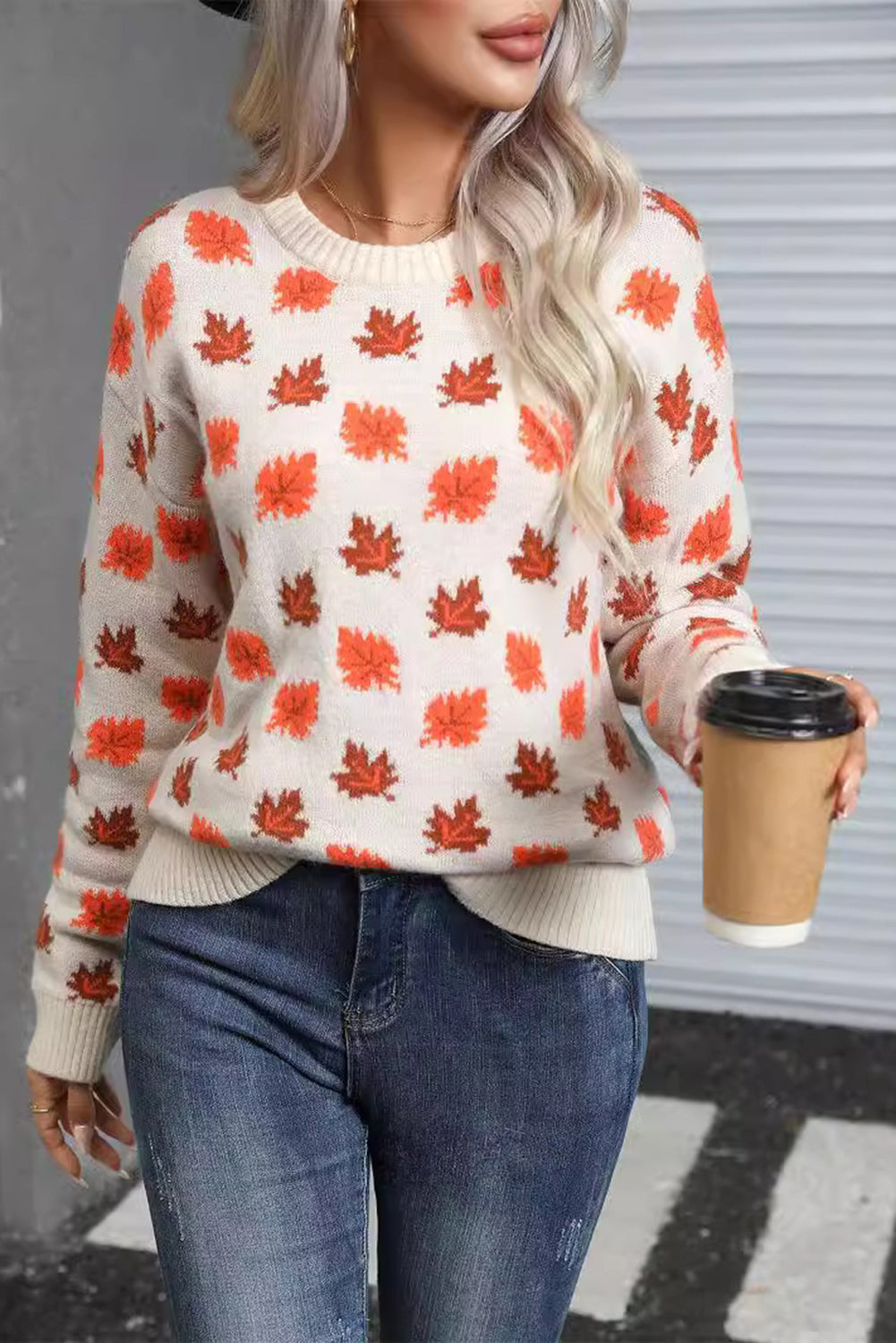 Gracefully Designed Sweater