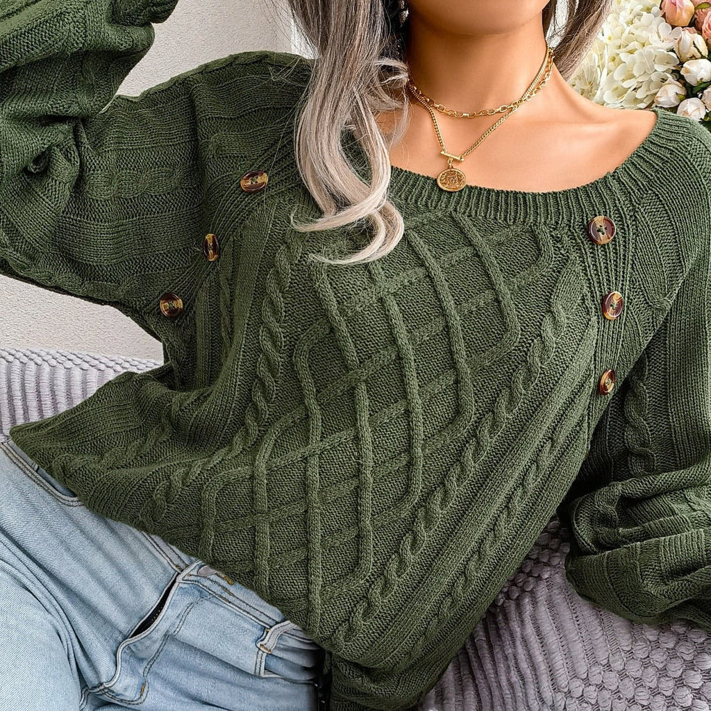 Gracefully Designed Sweater