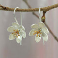 Delicate Artisan Silver Earring