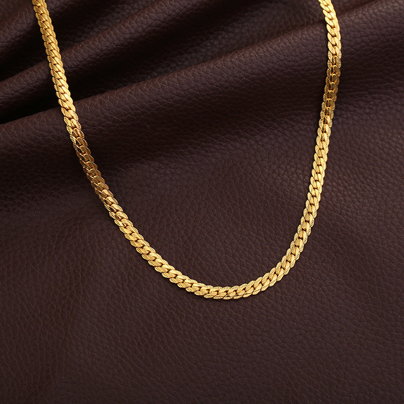 Romantic Gold Necklace for Special Moments