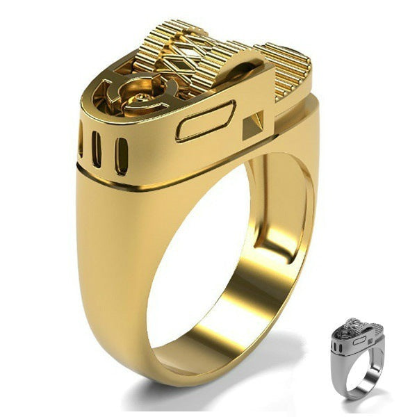 Beautiful Gold Ring with Unique Style