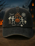 Halloween Printed Casual Unisex Hat artswardrobe