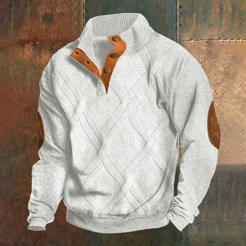 Men'S Casual Printed Sweatshirt elevenforest