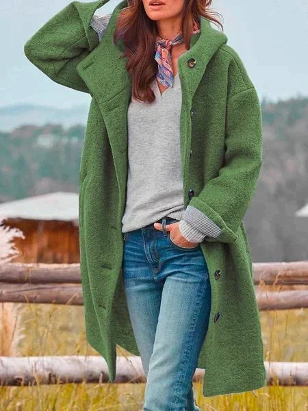 KS | Oversized wool coat for women