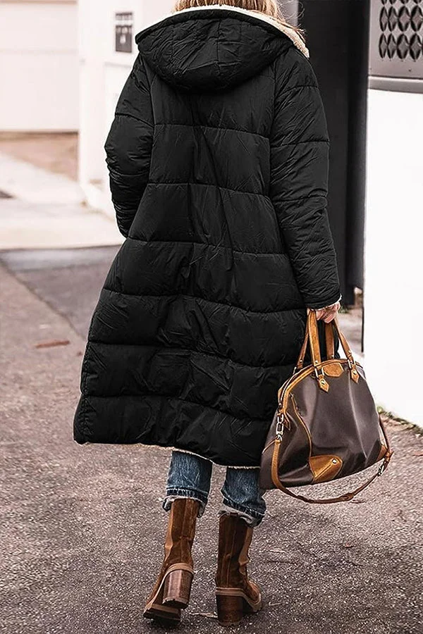 JO | Trendy jacket with hood and accent collar