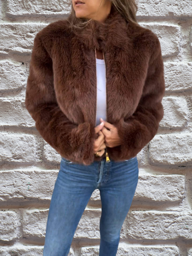 JO | Luxury Furry Jacket for women