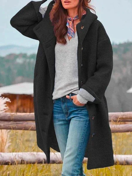 KS | Oversized wool coat for women