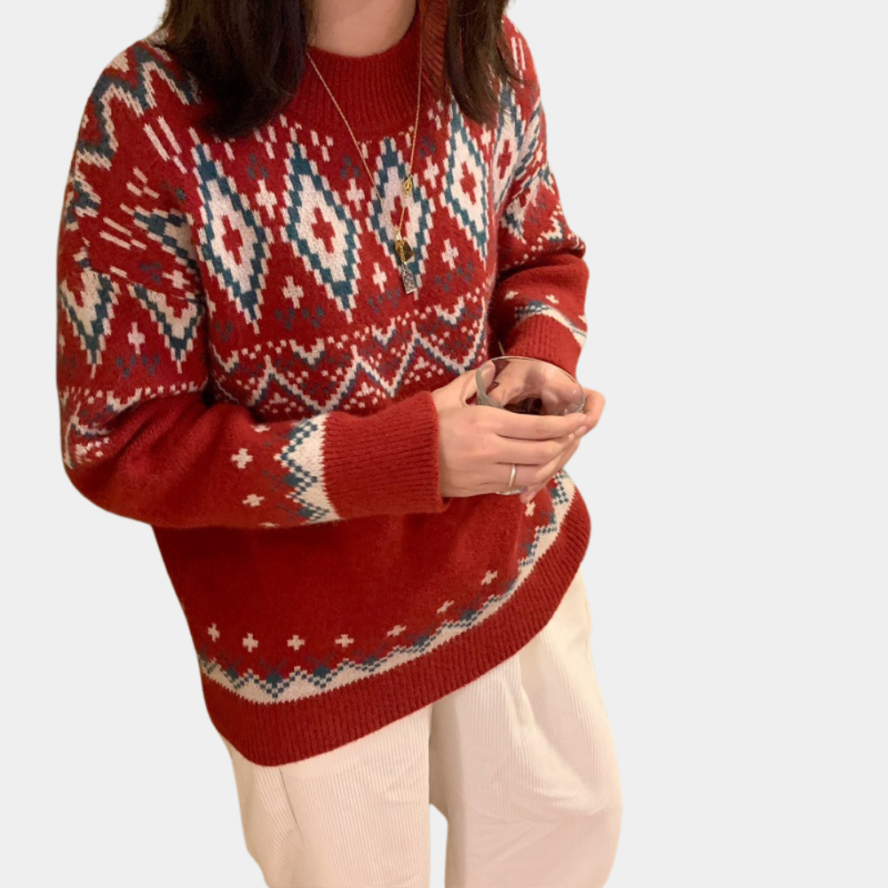 Gracefully Designed Sweater