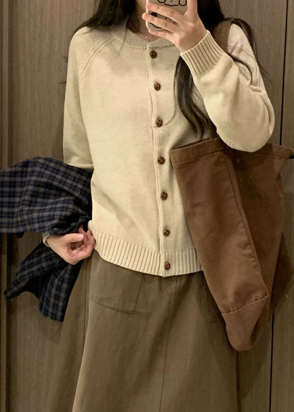 Italian Plaid Waistcoat and Sweaters Two Piece Set Fall