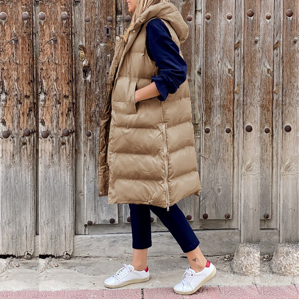 JO | Trendy long hooded jacket
