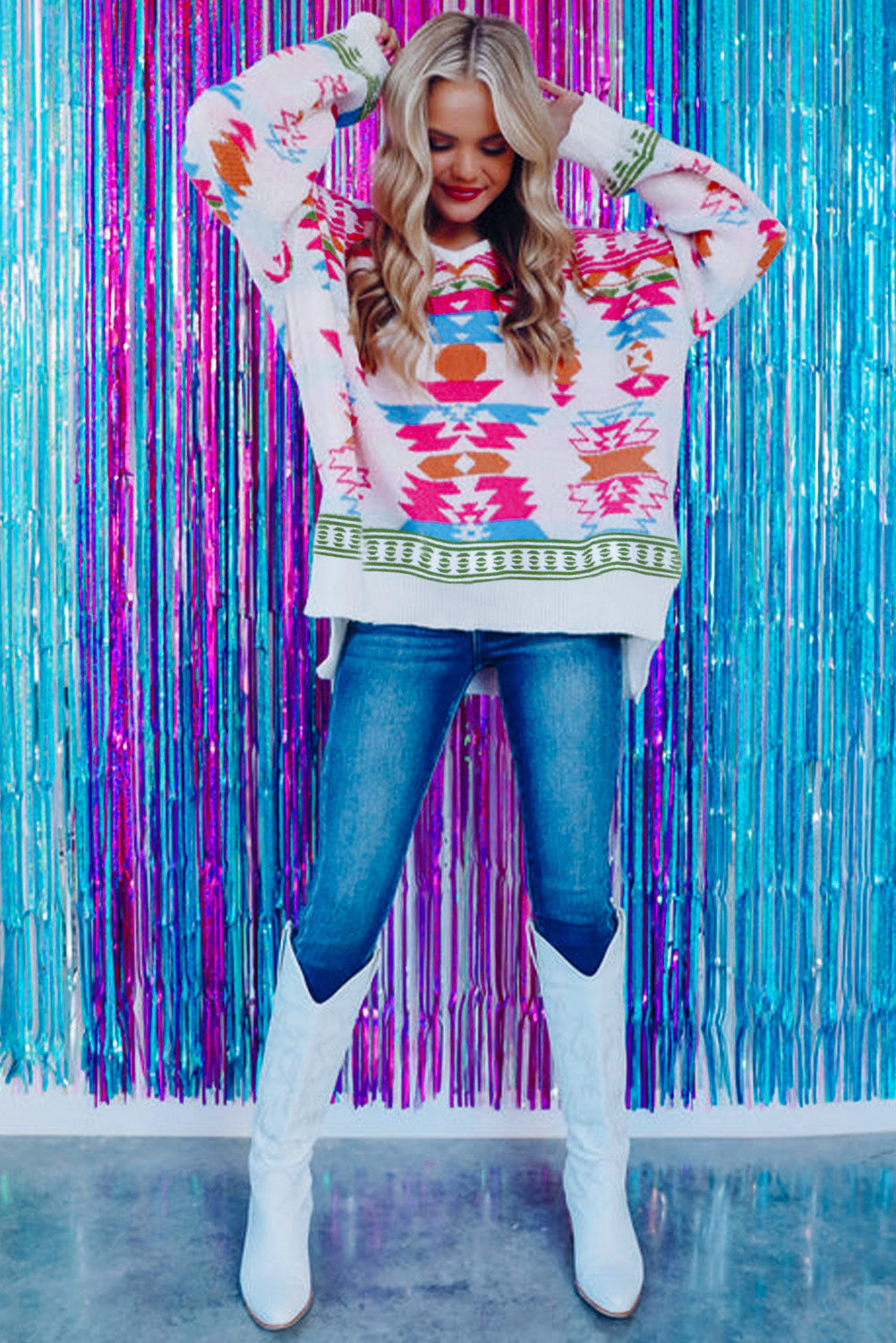 Gracefully Designed Sweater
