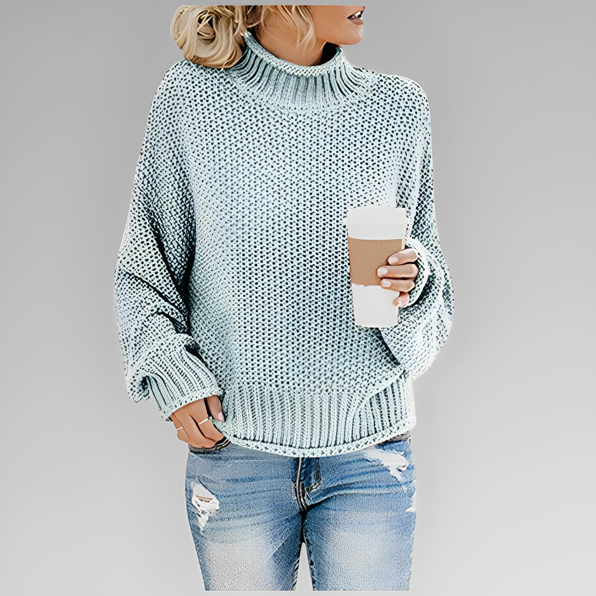 Eveline | Fashionable and Effortless winter Pullover