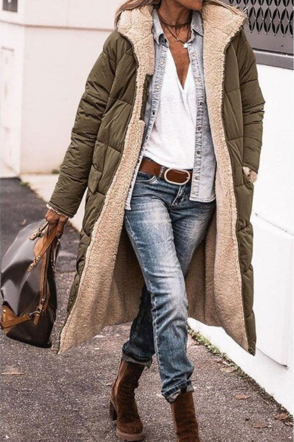 JO | warm padded jacket with hood