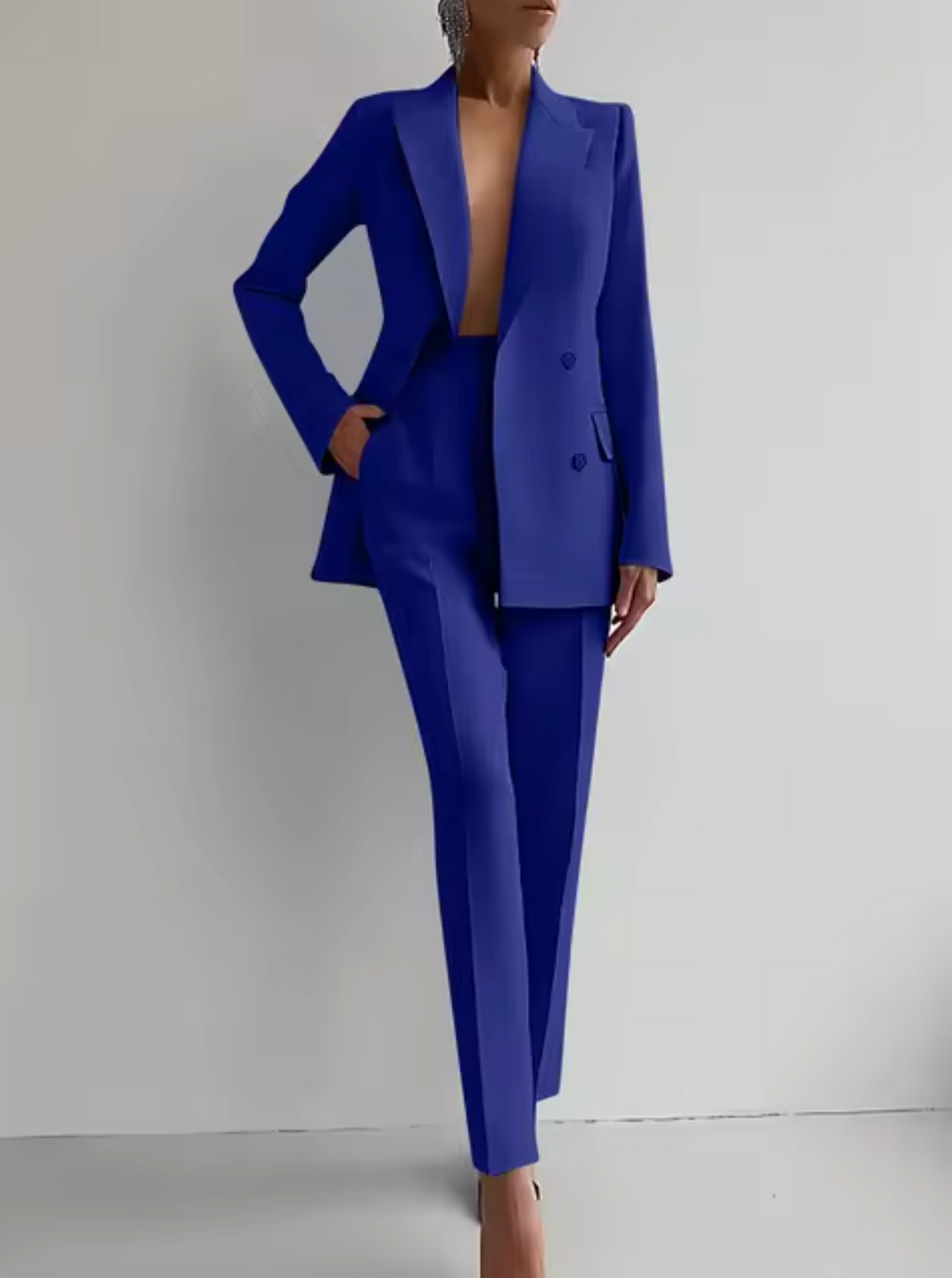 JO | Set of blazer and pleated trousers