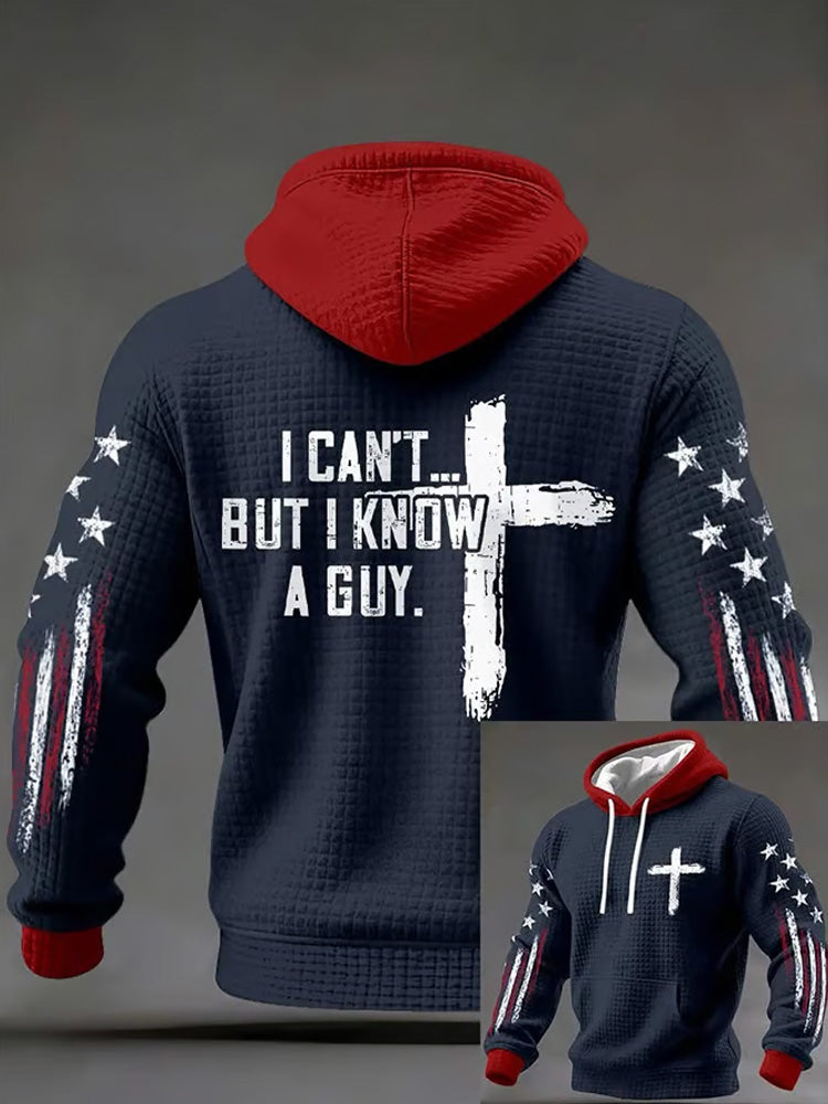 Comstylish Men's I Can't... But I Know A Guy Faith Hoodies