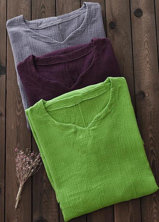 Green V Neck Dress Patchwork Batwing Sleeve Spring Dresses